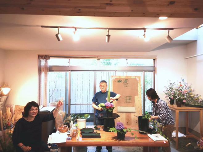 我公司滁州花艺部组团远赴日本系统学习滁州花艺之道
