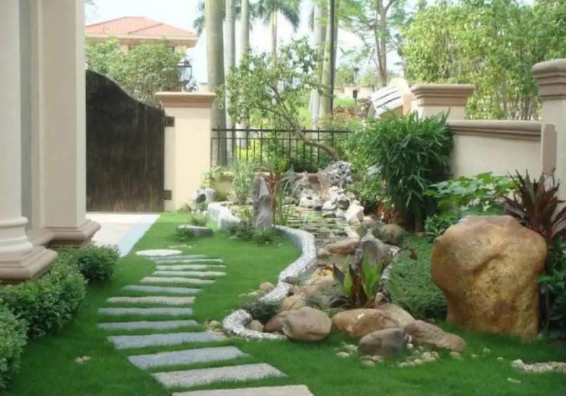别墅滁州庭院花园设计施工步骤介绍