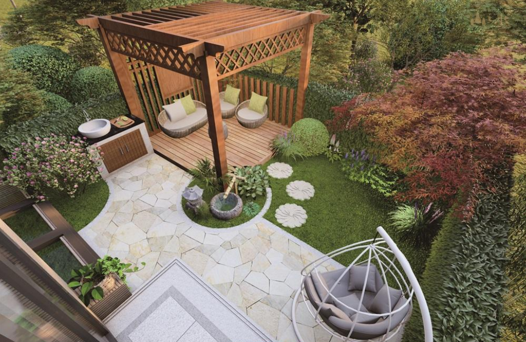 滁州庭院景观设计之别墅花园庭院设计方法介绍